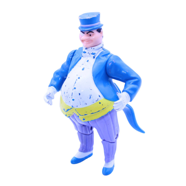 DC Superheroes Penguin Figur (Toy Biz 1990) – Vintage – lose mit Spielspuren
